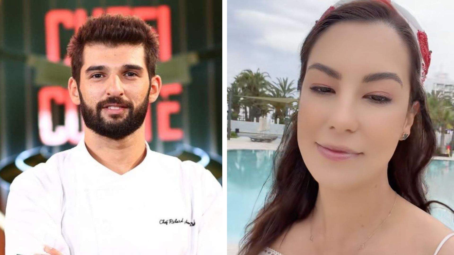Colaj foto cu Chef Richard Abou Zaki și Bianca Podosu