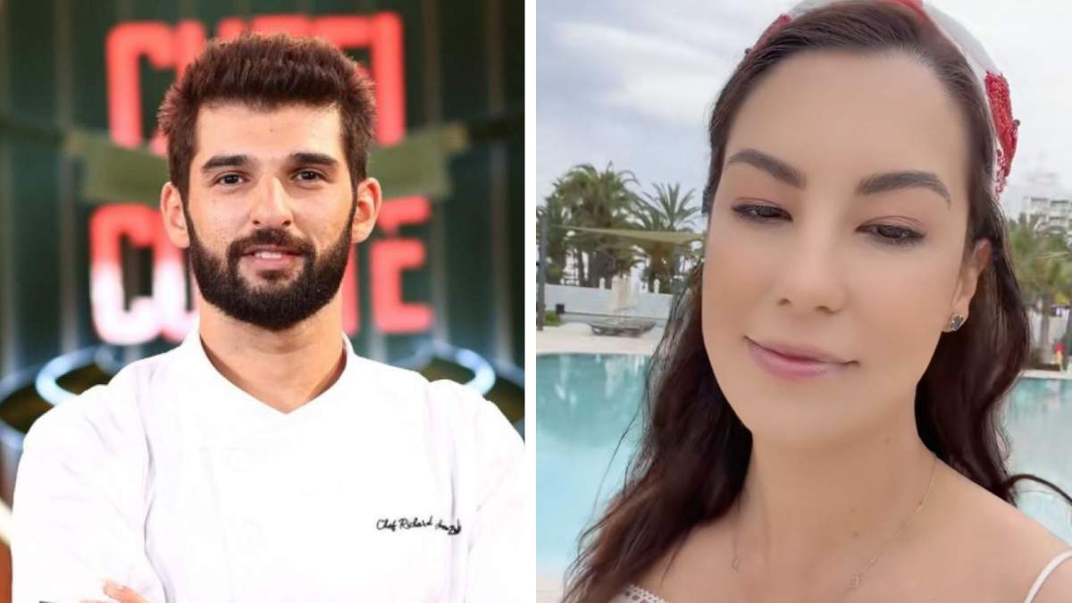 Colaj foto cu Chef Richard Abou Zaki și Bianca Podosu