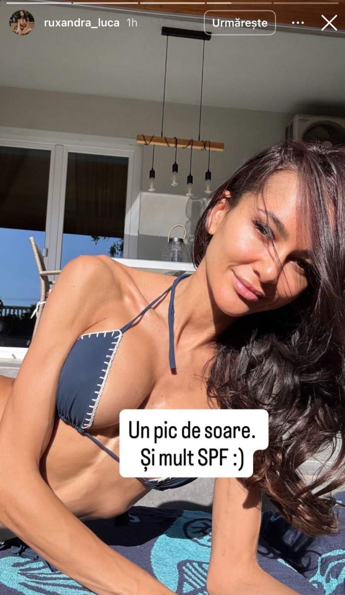 Ruxandra Luca, cu decolteul la vedere