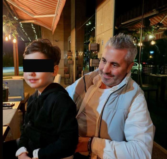 Rică Neaga, alături de unul dintre băieții lui