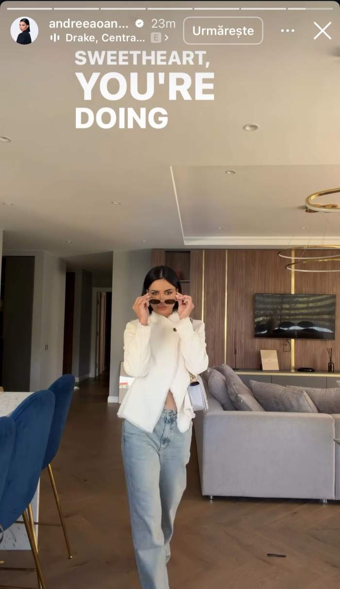 Andreea Popescu, outfit