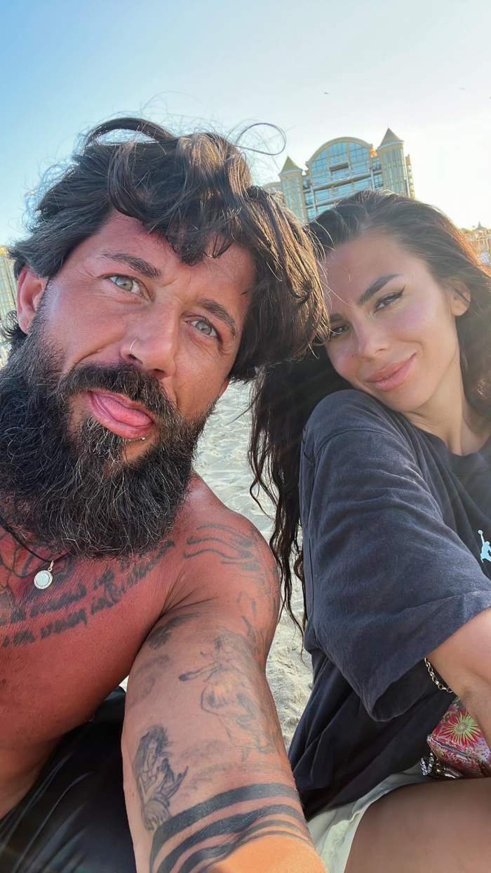 andrei rotaru si cristina rotaru pe plaja