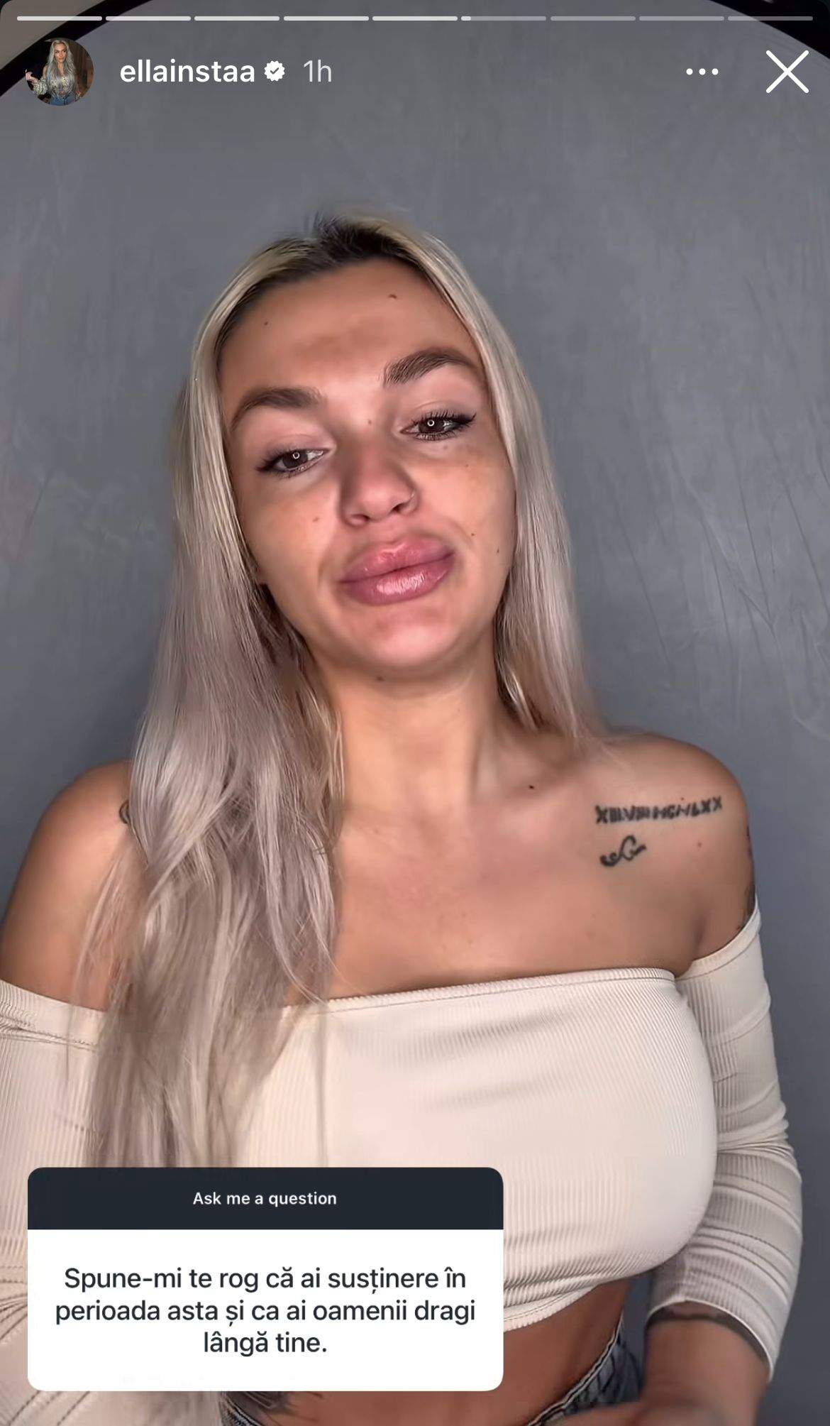 Ella Vișan, pe Instagram