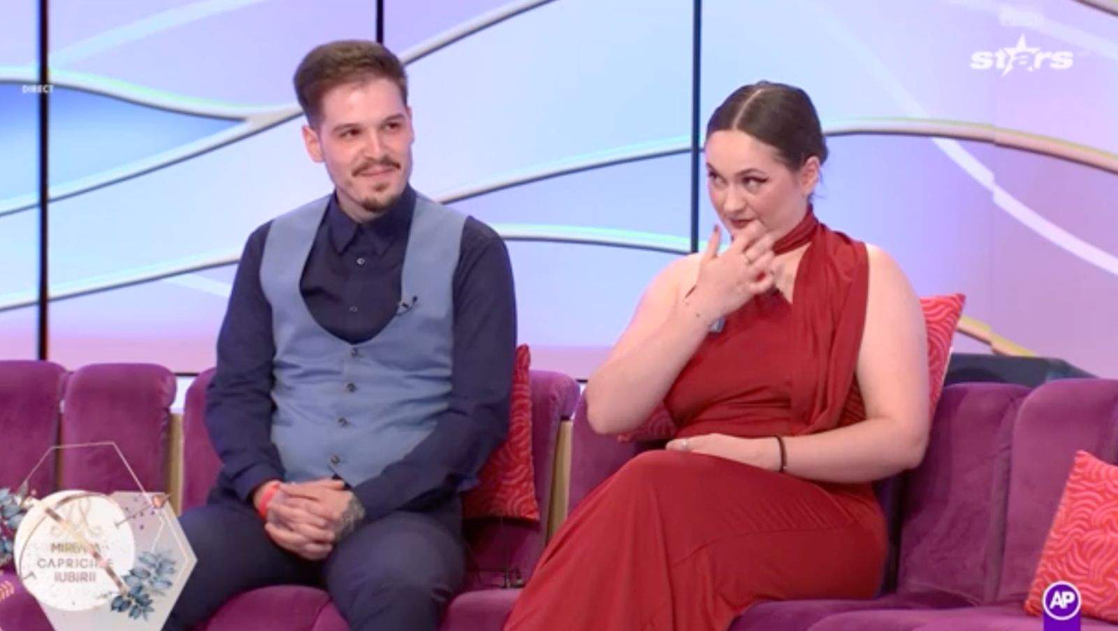 Claudia, alături de partenerul ei de la Mireasa