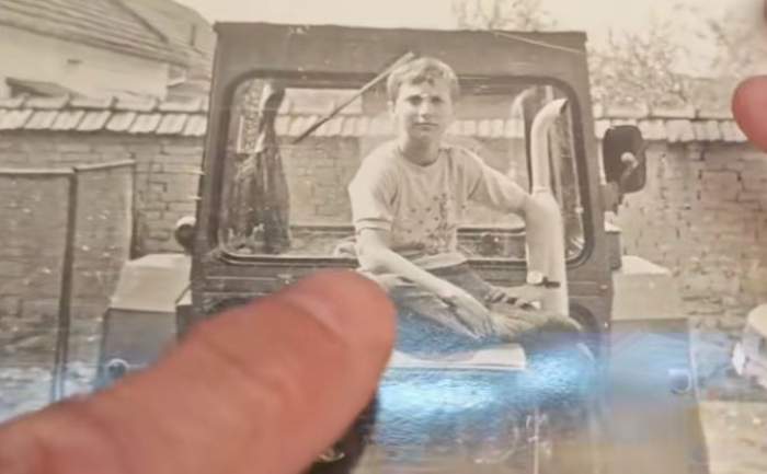 Dani Oțil în copilărie