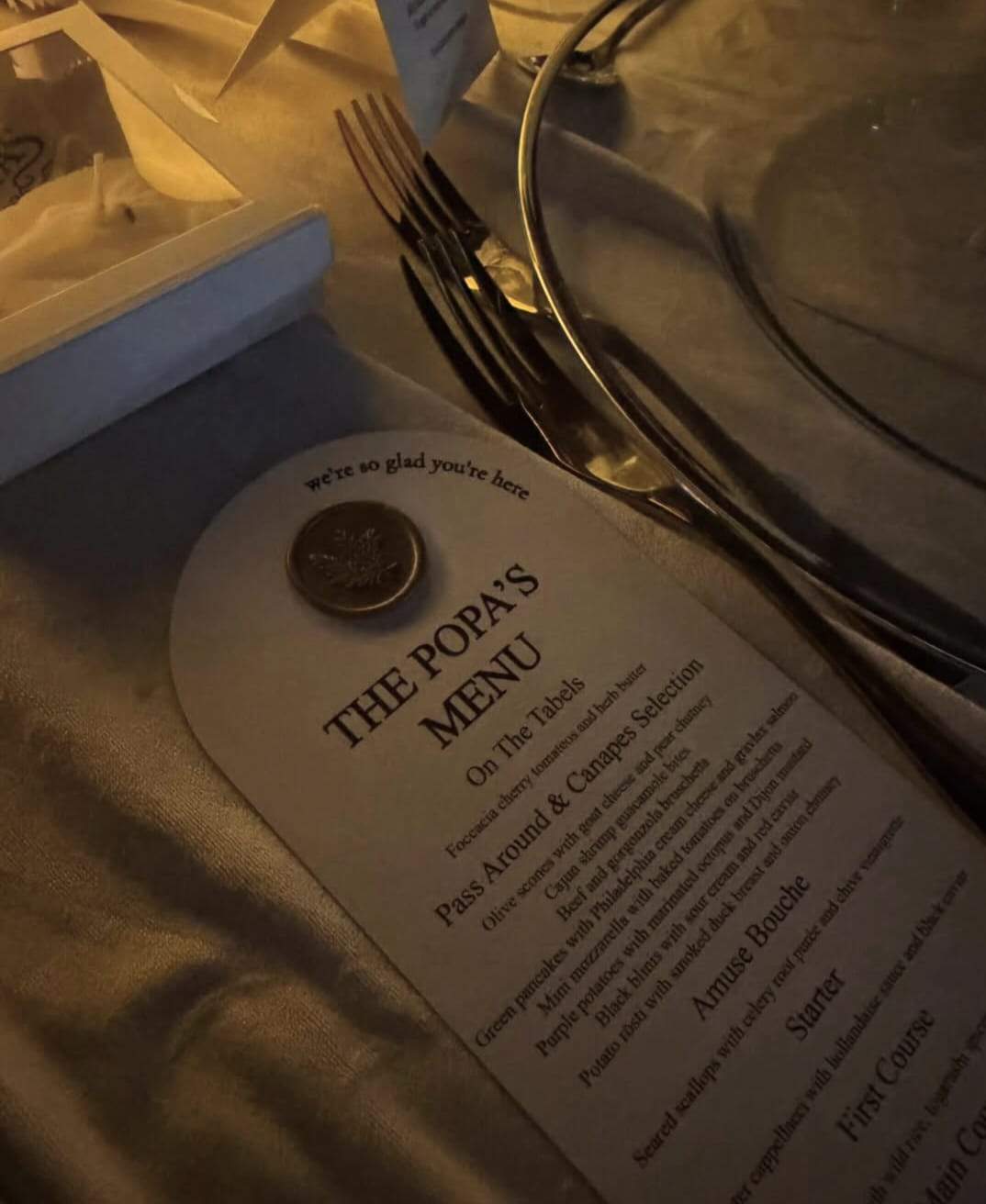 Meniul de la nunta lui Dorian Popa