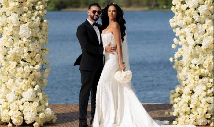 Dorian Popa și soția lui, Andreea