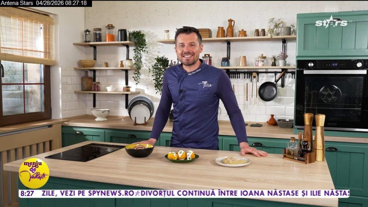 Urs de mămăligă. Rețeta lui Chef Horia Manea