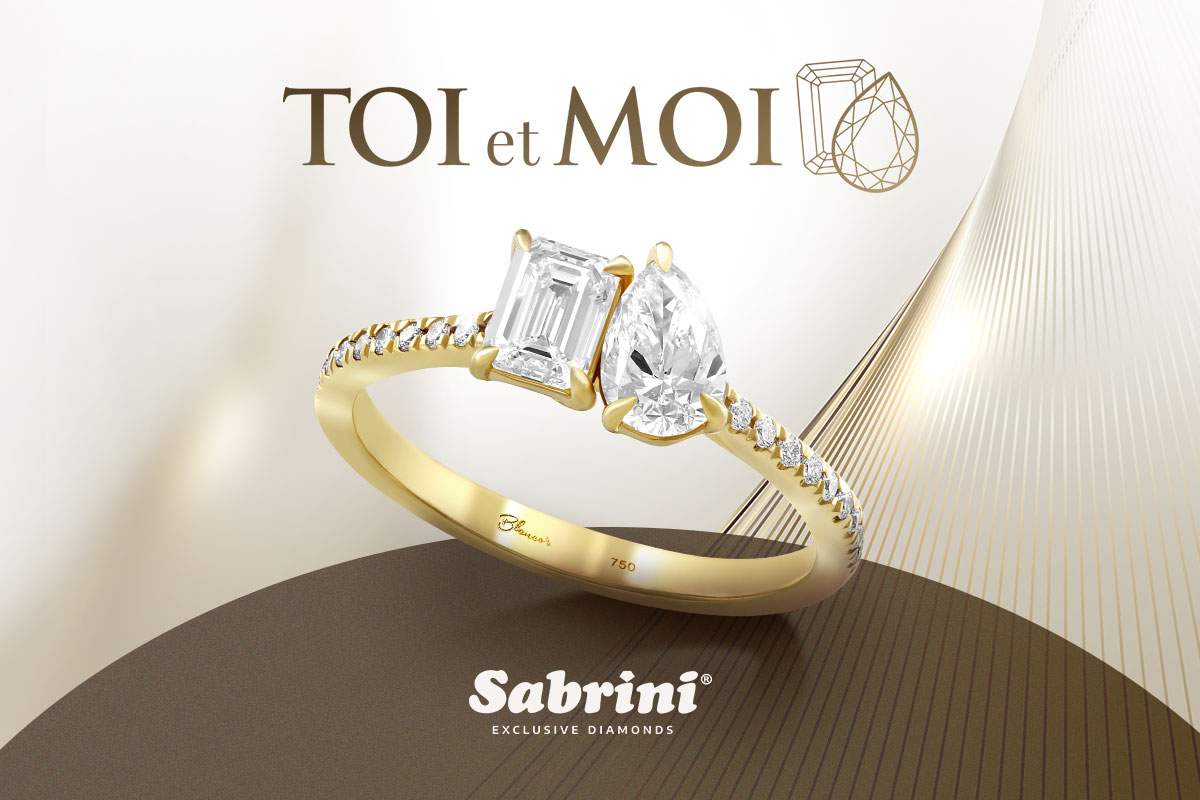 (P) Sabrini lansează colecția Toi et Moi: două diamante naturale, o singură promisiune care nu se devalorizează.