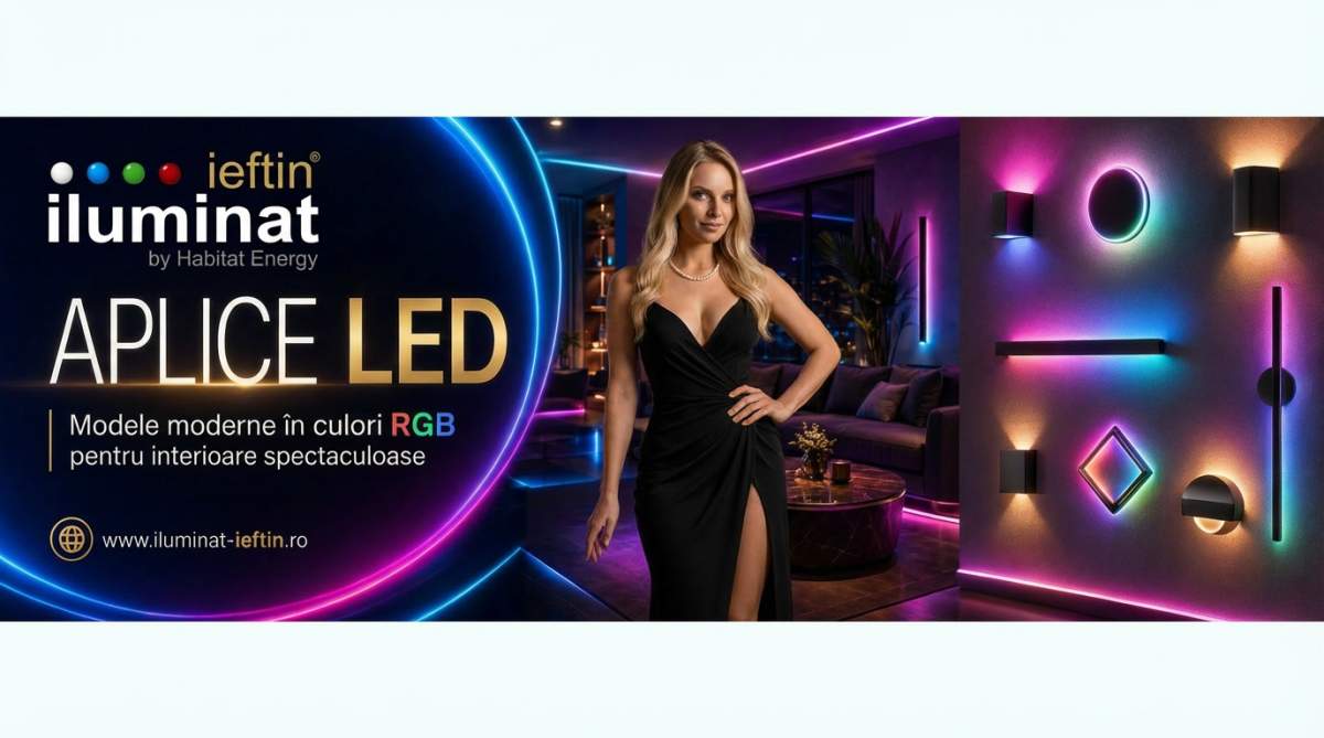 (P) Aplice LED: soluții moderne pentru iluminat eficient