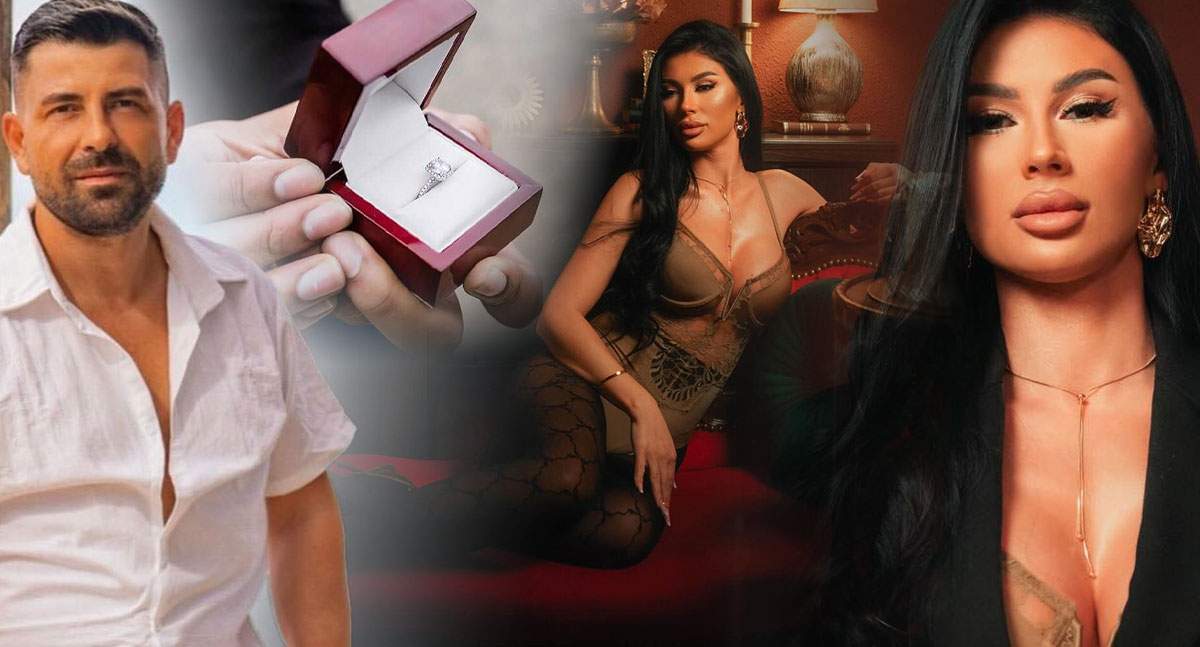 Colaj foto cu Bianca Dan și Marian Grozavu