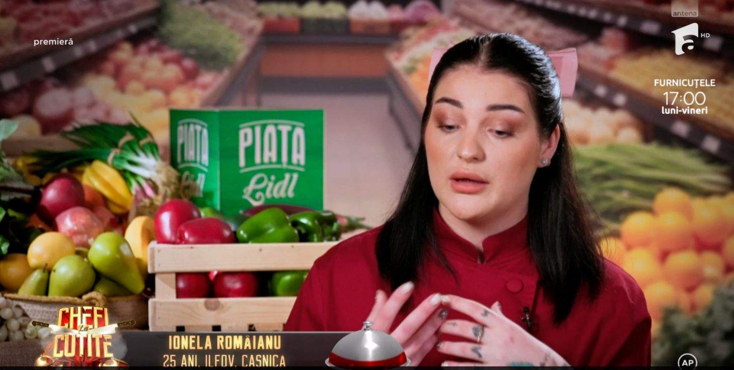 Ionela Româianu de la Chefi la cuțite