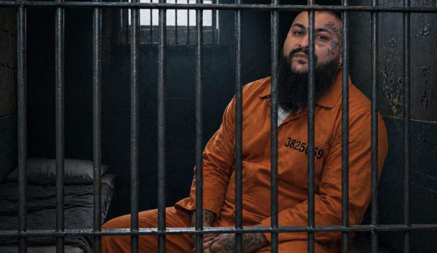 Imagine ilustrativă cu Dani Mocanu în închisoare