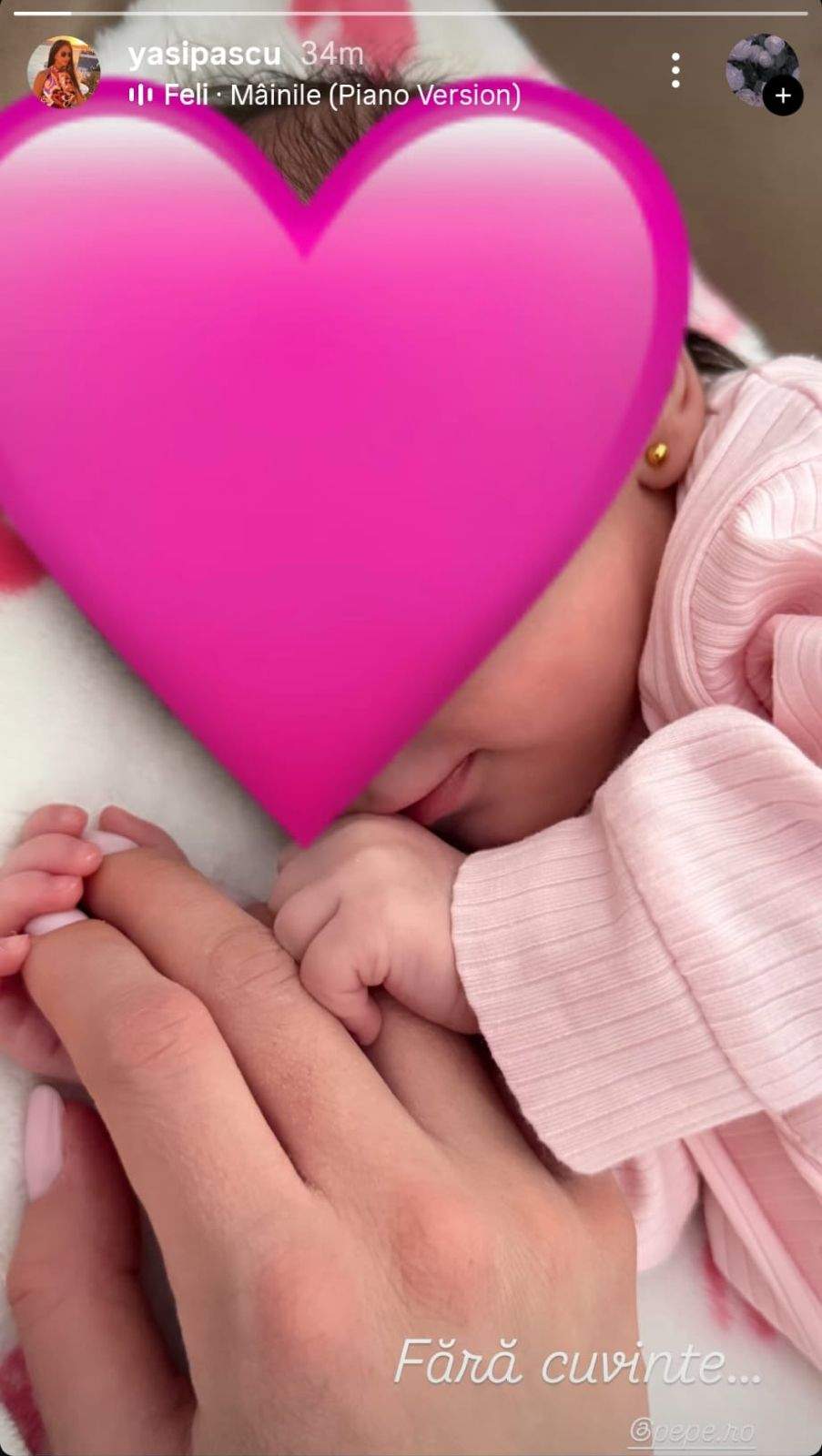 fiica cea mică a lui Pepe