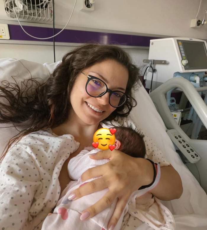 Camelia Crișan, alături de fiica ei