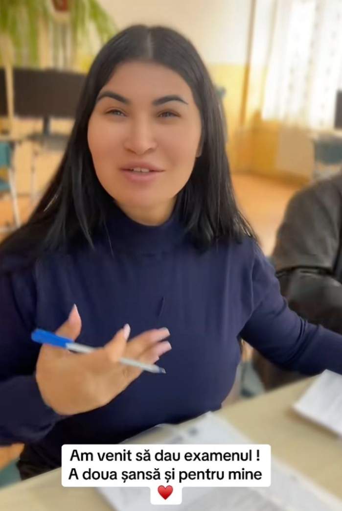 Ramona Manole, la școală