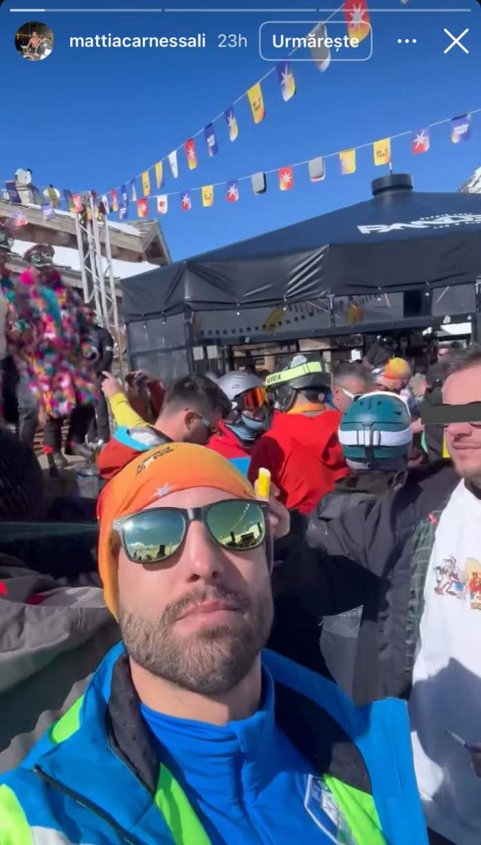 Mattia Carnessali, la munte