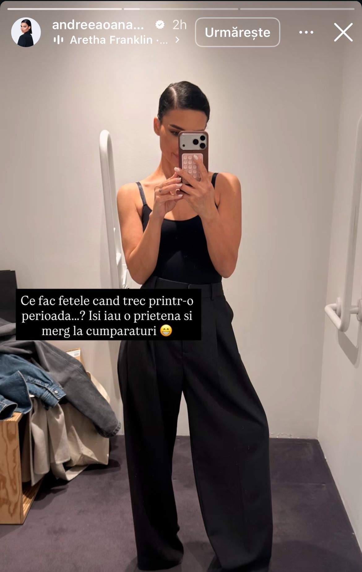 Mesajul Andreei Popescu