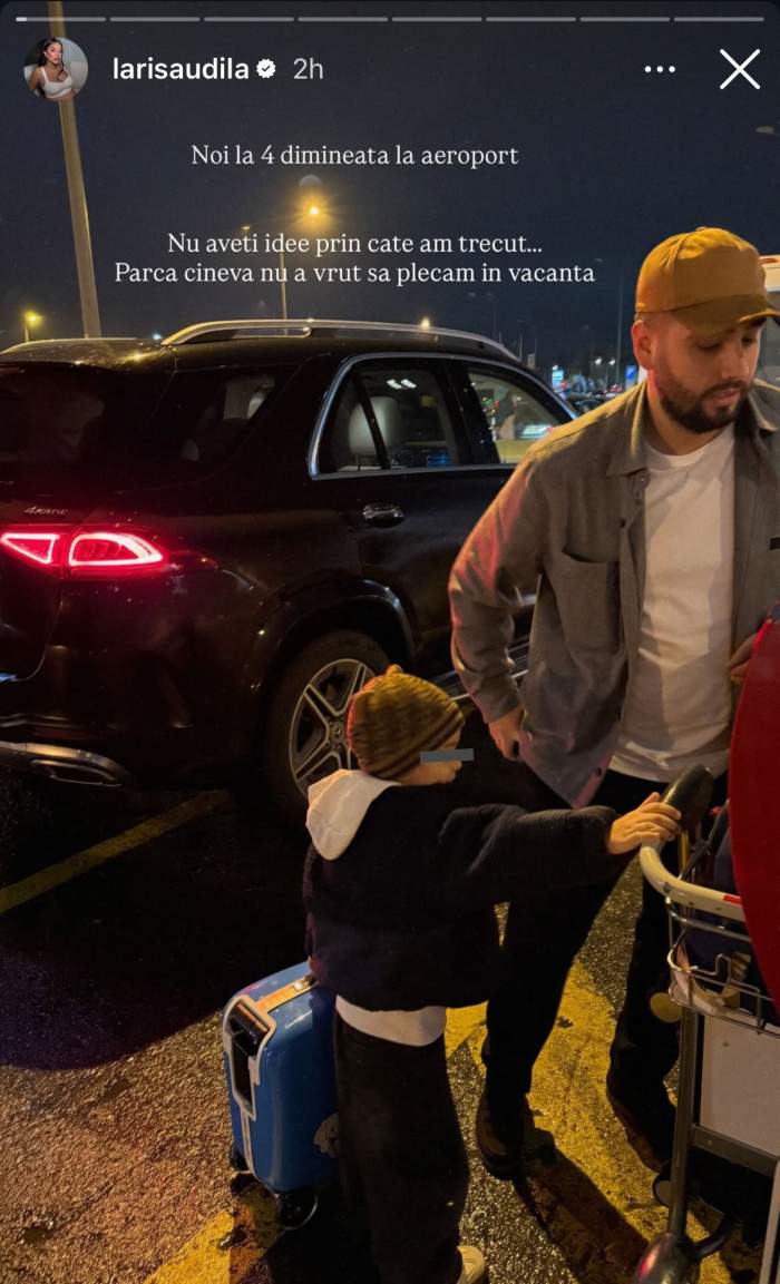 Larisa Udilă, momente de coșmar în avion. Prin ce a trecut influencerița