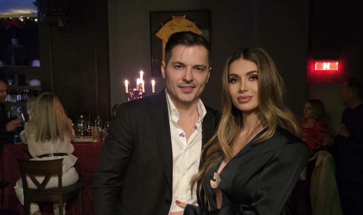 Liviu Vârciu și soția lui