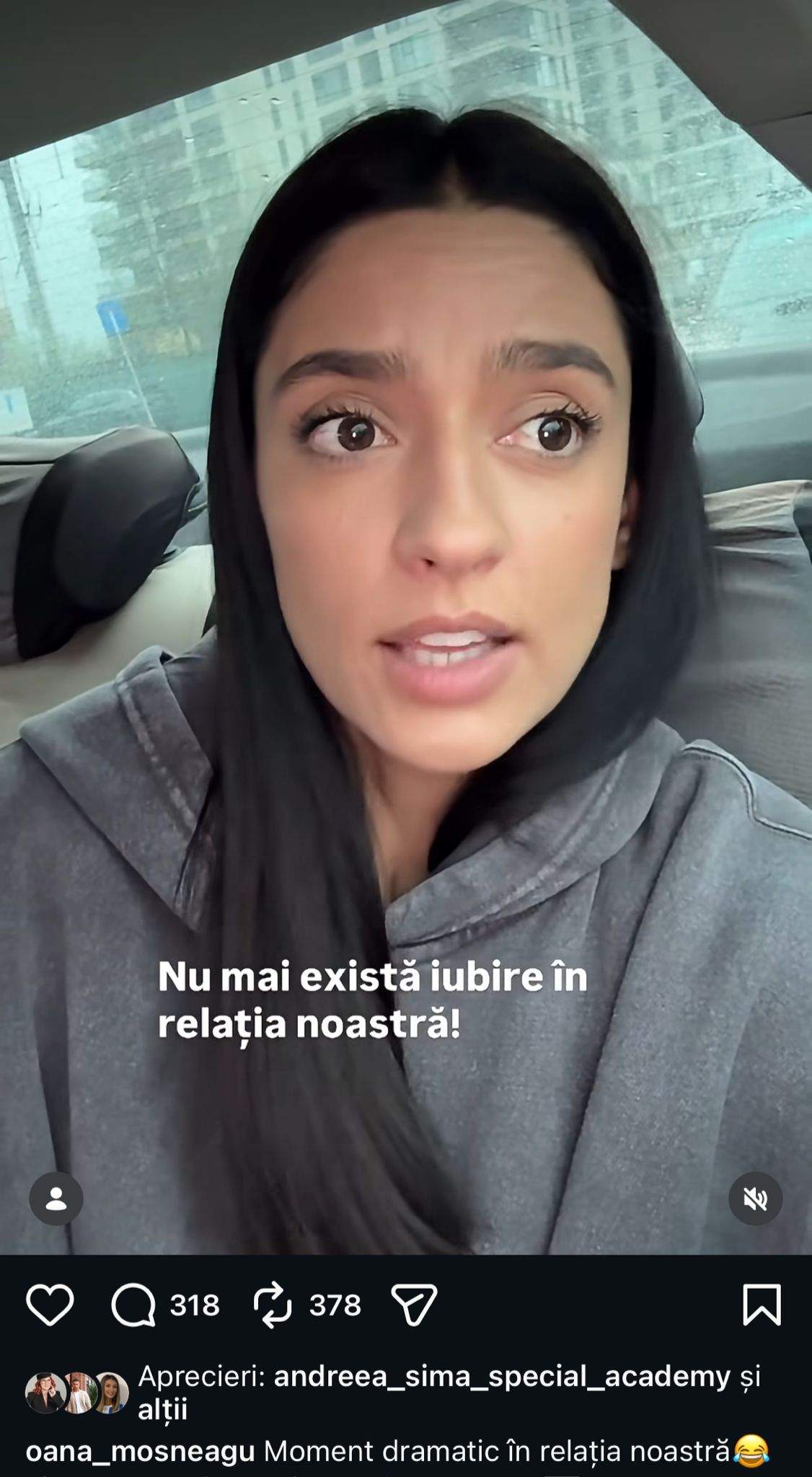 Mesajul Oanei Gherman