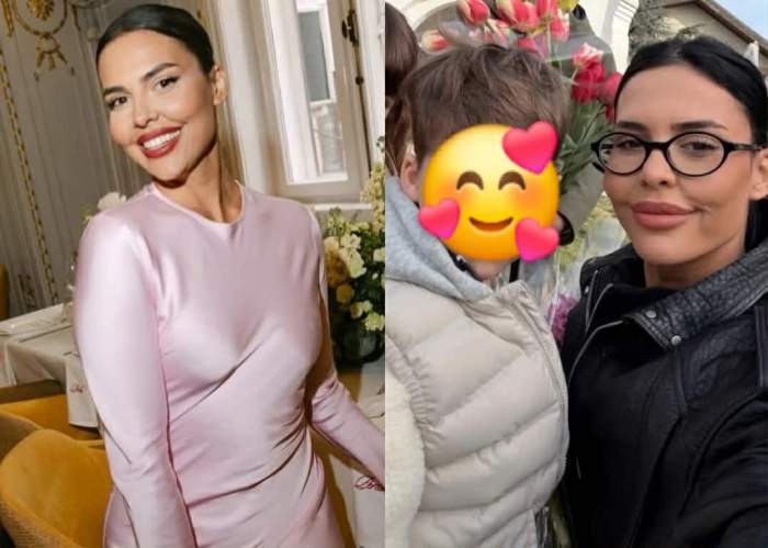 Andreea Popescu și băiatul cel mic, Alexie