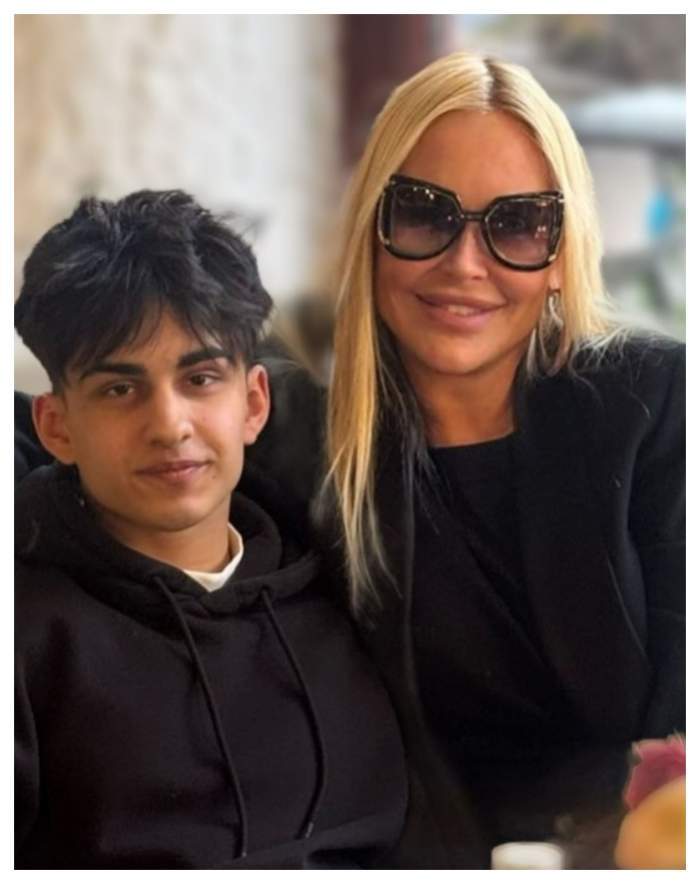 Vica Blochina și fiul ei