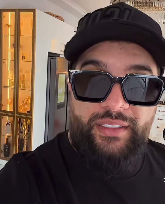 Tzancă Uraganu,cu șapcă