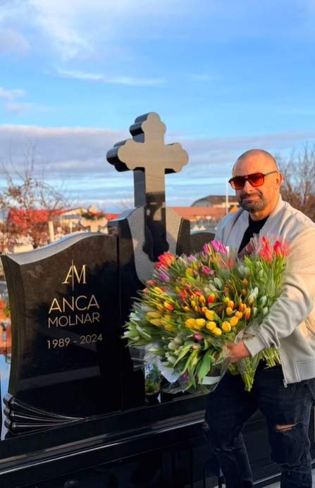 Claudiu Molnar, mesaj sfâșietor pentru cea care i-a fost soție. Ce spune despre relația pe care a avut-o cu Anca Molnar