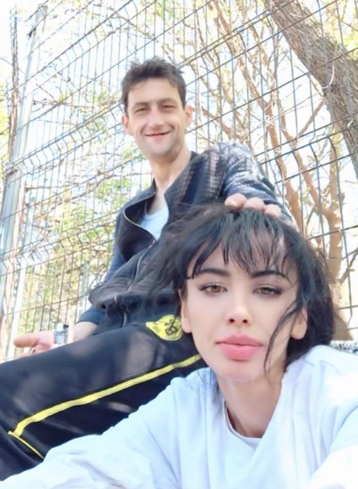 Alina Eriko, alături de iubitul ei