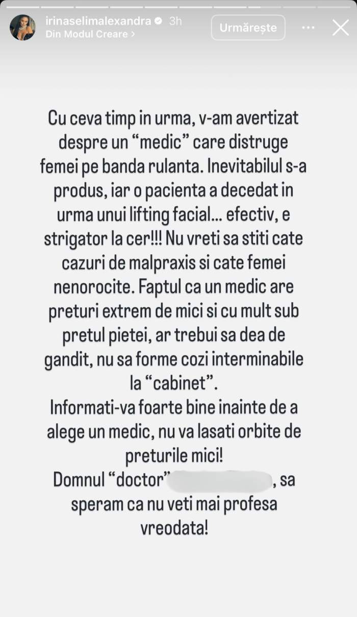 Mesajul soției lui Meko