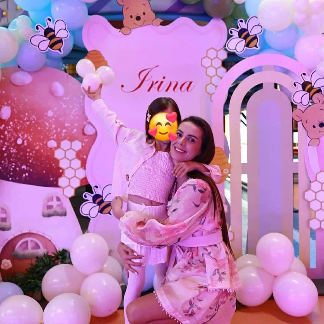 Georgiana Lobonț și fiica ei, Irina