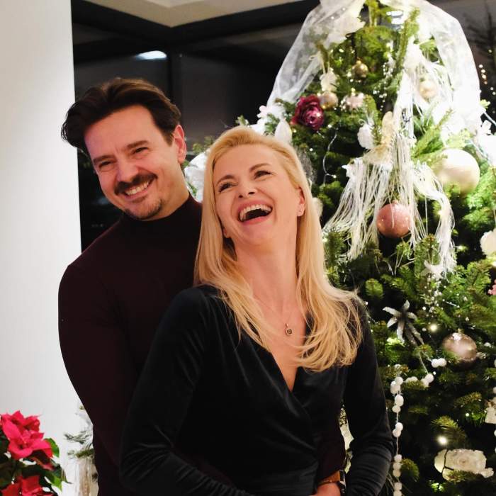 Mihai Petre impreuna cu Elwira, soția sa