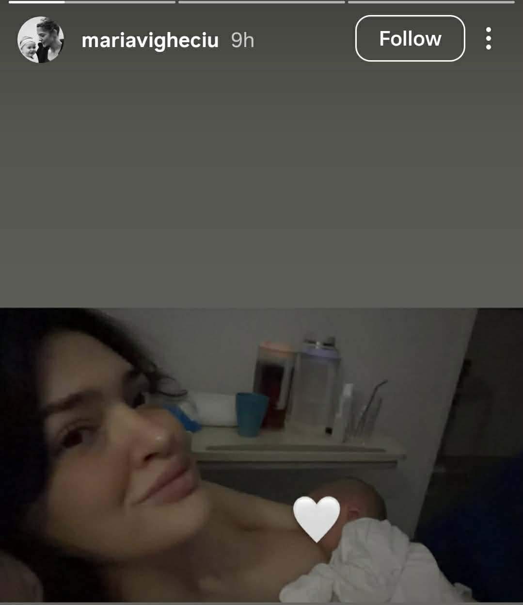 Maria Vigheciu și băiatul ei