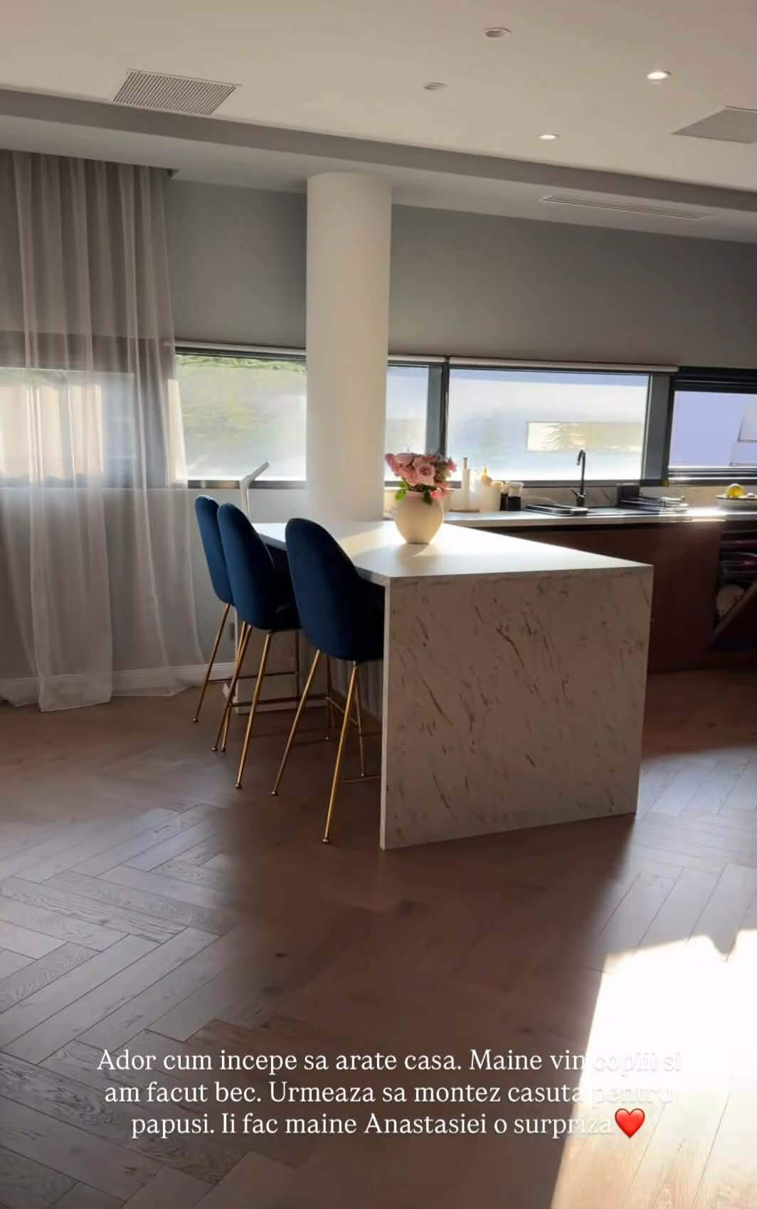 Cum arată casa în care s-a mutat Andreea Popescu! GALERIE FOTO