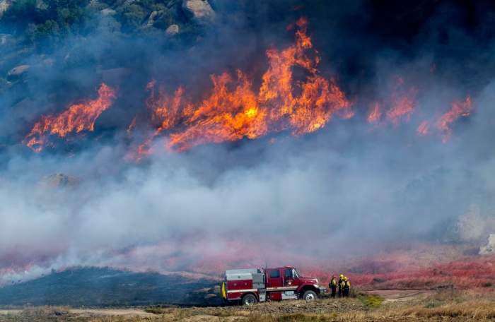 incendiu în California