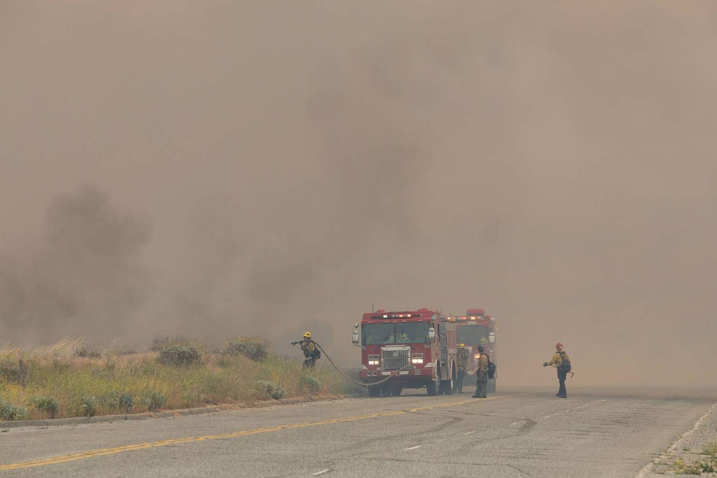 incendiu în California