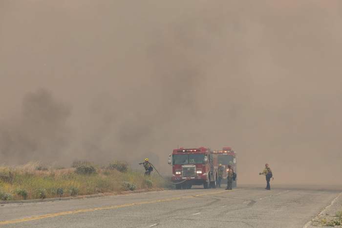 incendiu în California