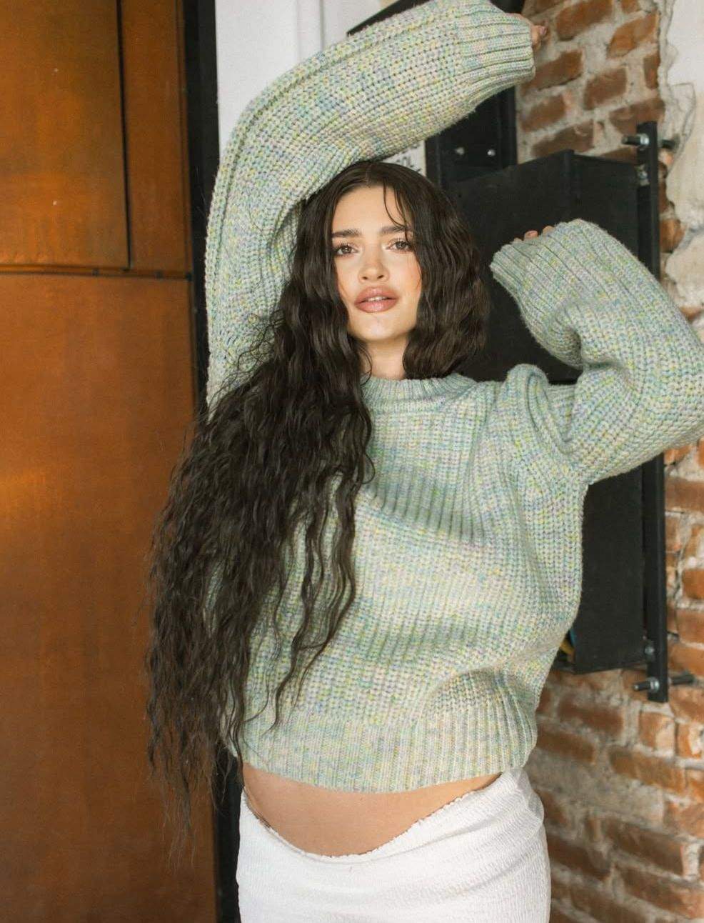 Maria Vigheciu, însărcinată