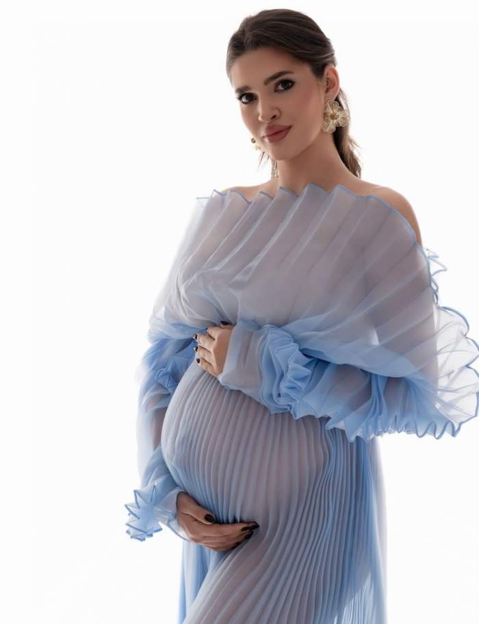 Maria Vigheciu, însărcinată