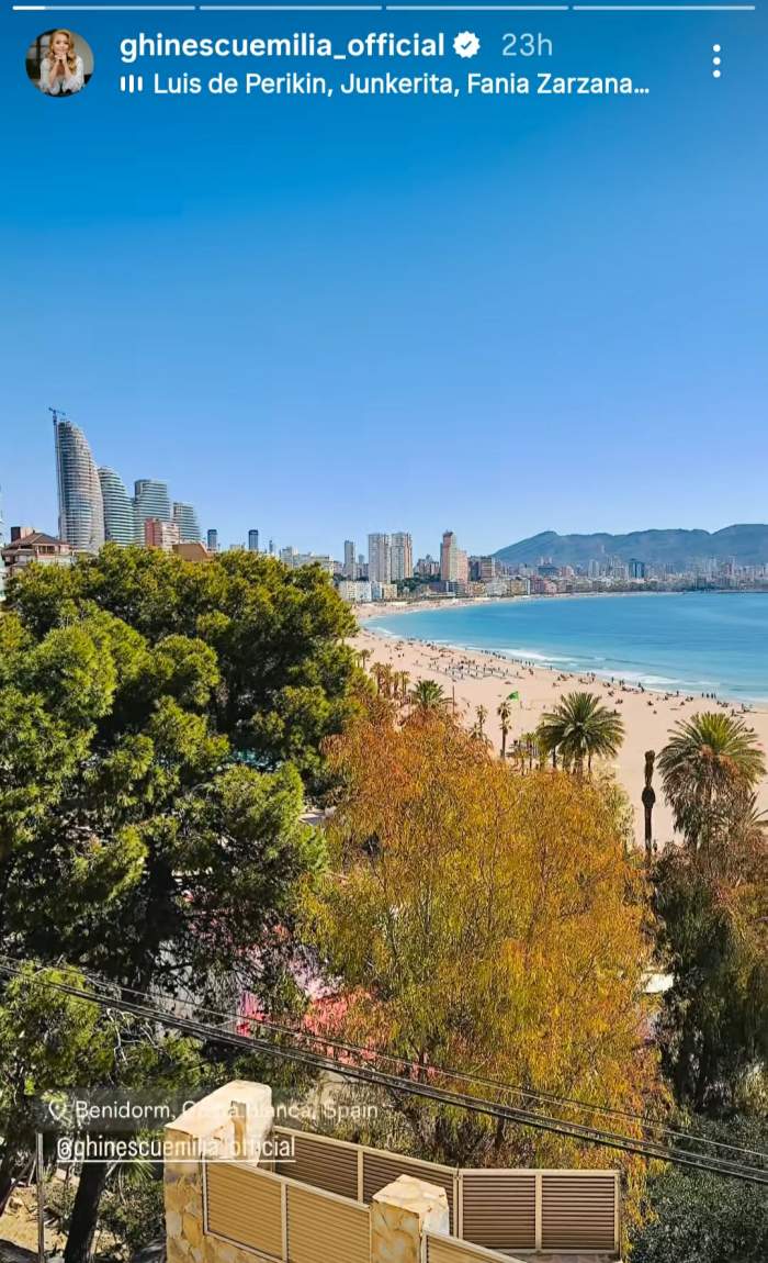 orașul Benidorm din Spania