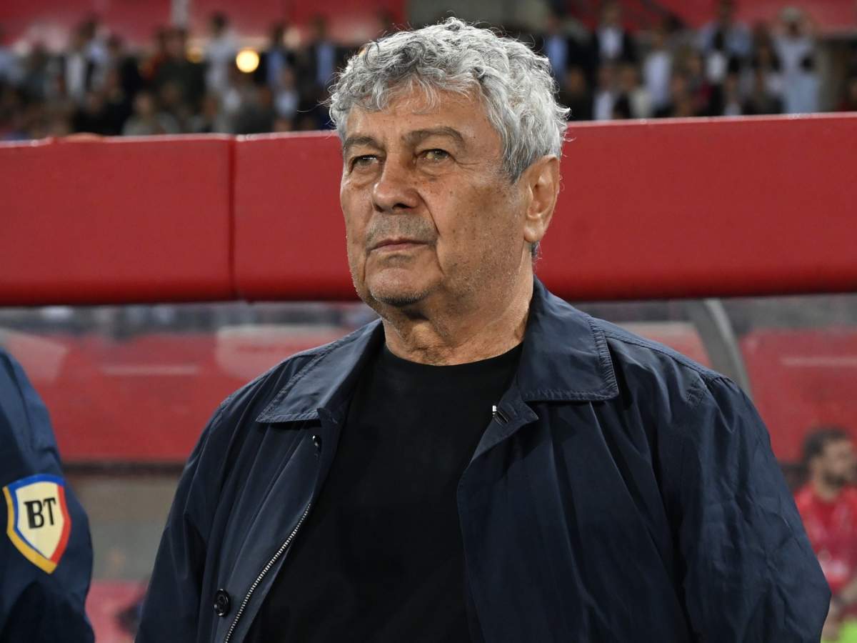 Mircea Lucescu, la stadion