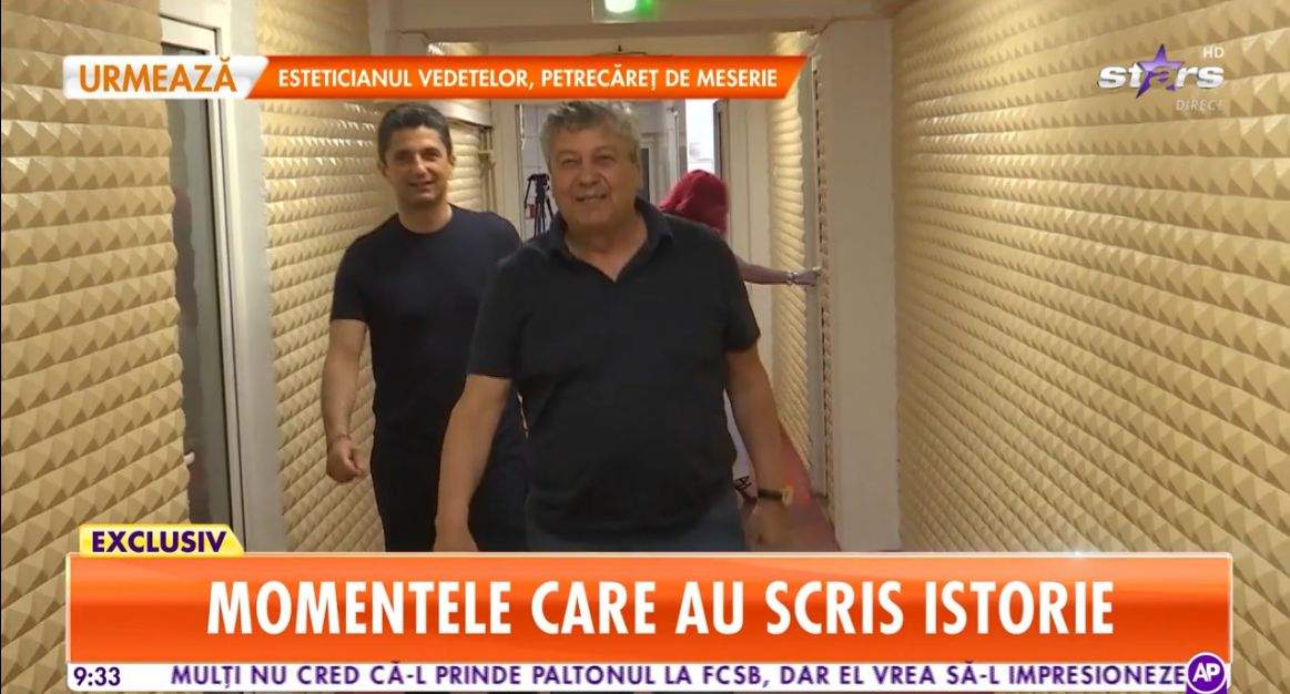 Mircea Lucescu și Răzvan Lucescu
