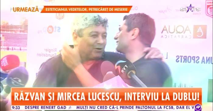 Mircea Lucescu și Răzvan Lucescu