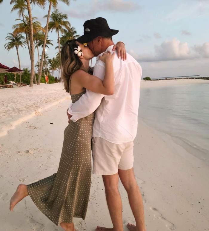 Ela Crăciun și soțul