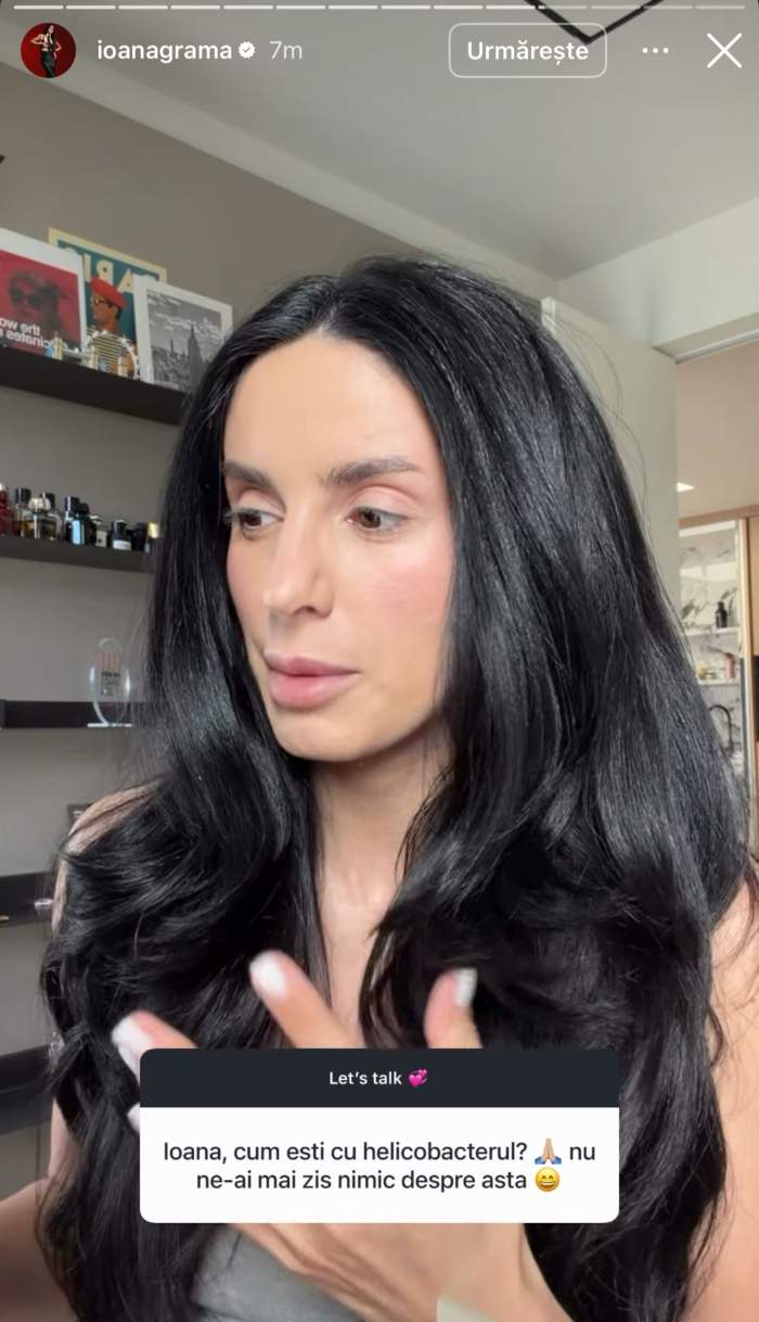 Ioana Grama vorbește cu urmăritorii ei