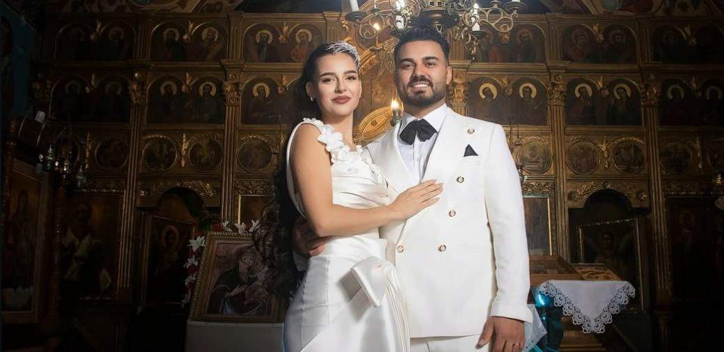 Jador și Oana Ciocan, în biserică