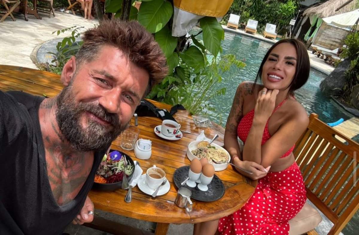 Cristina Petre și Andrei Rotaru, la masă