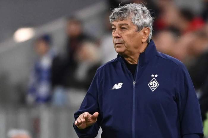 Mircea Lucescu, la un meci