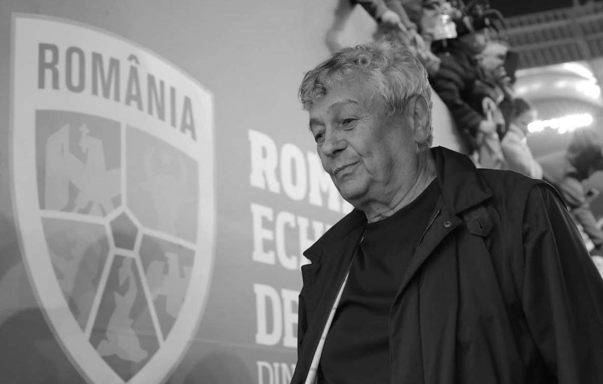Mircea Lucescu, la stadion
